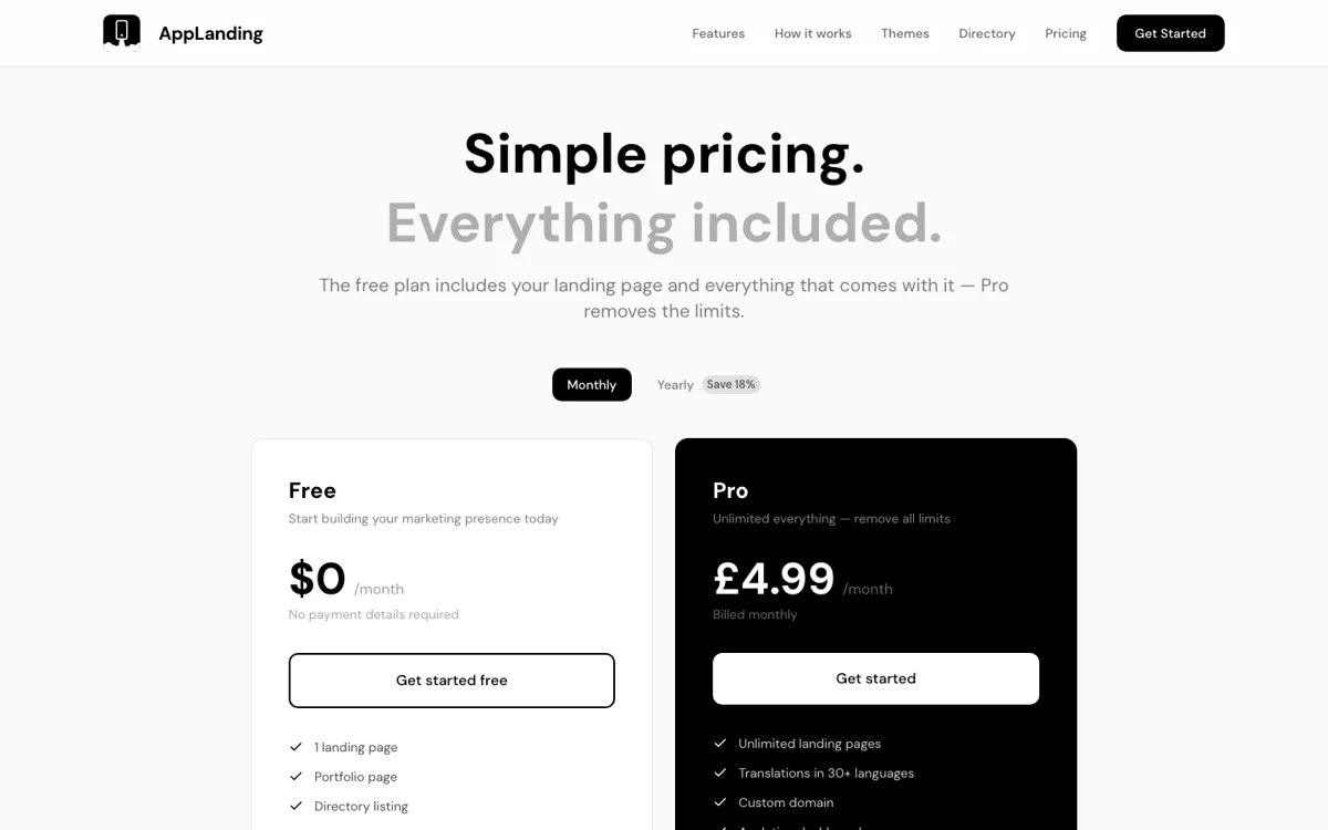 AppLanding screenshot 4