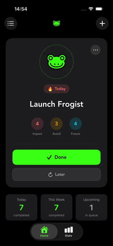 Frogist screenshot