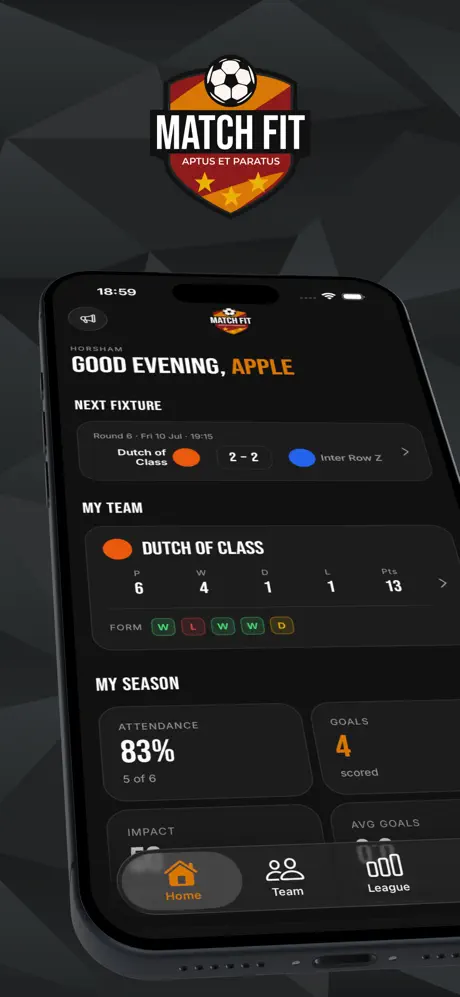 Match Fit screenshot