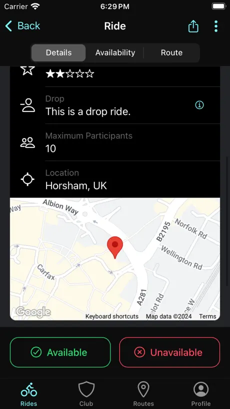 MyVelo screenshot 3