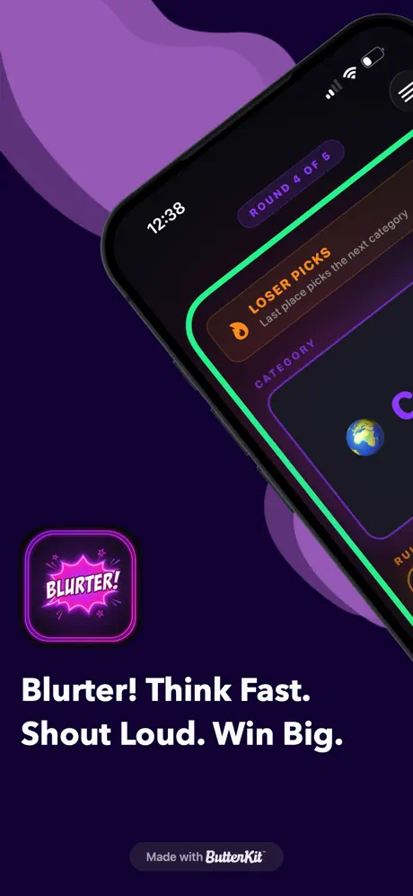 Blurter! screenshot