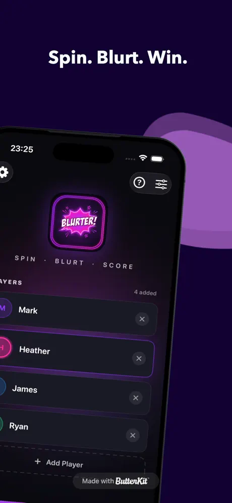 Blurter! screenshot 4