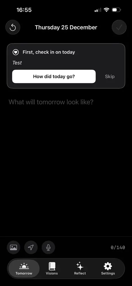 Tomorrow screenshot