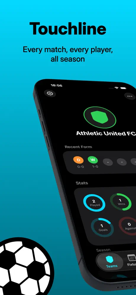Touchline screenshot