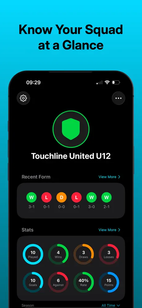 Touchline screenshot 4